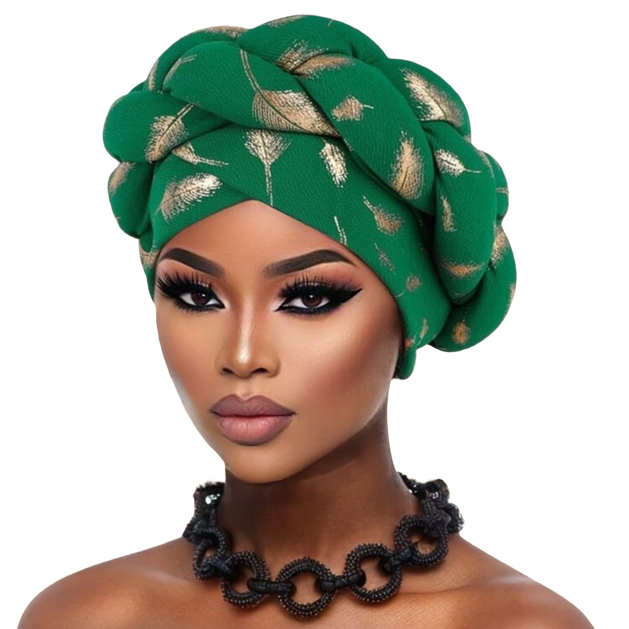 Braids auto gele