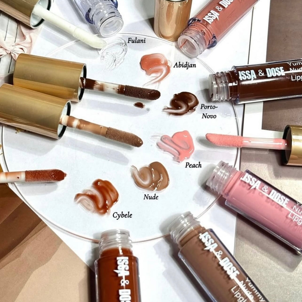 ISSA & DOSE | Yummy nude lips gloss lot de 6