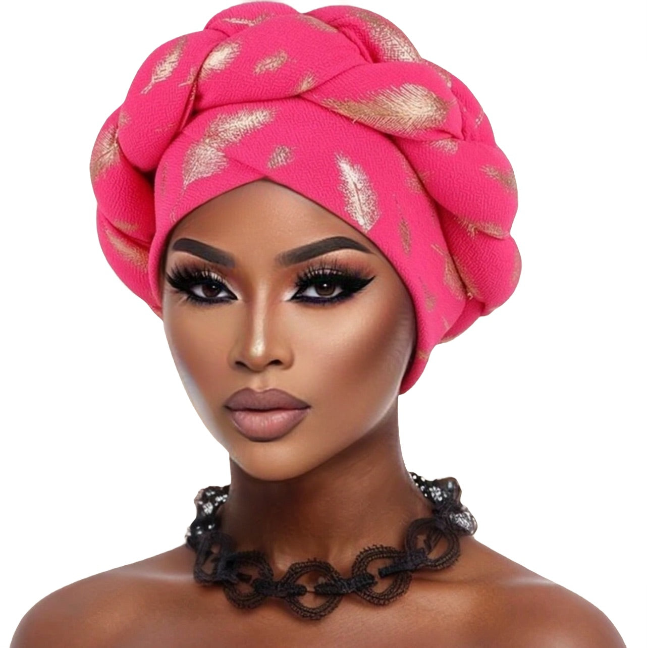 Braids auto gele