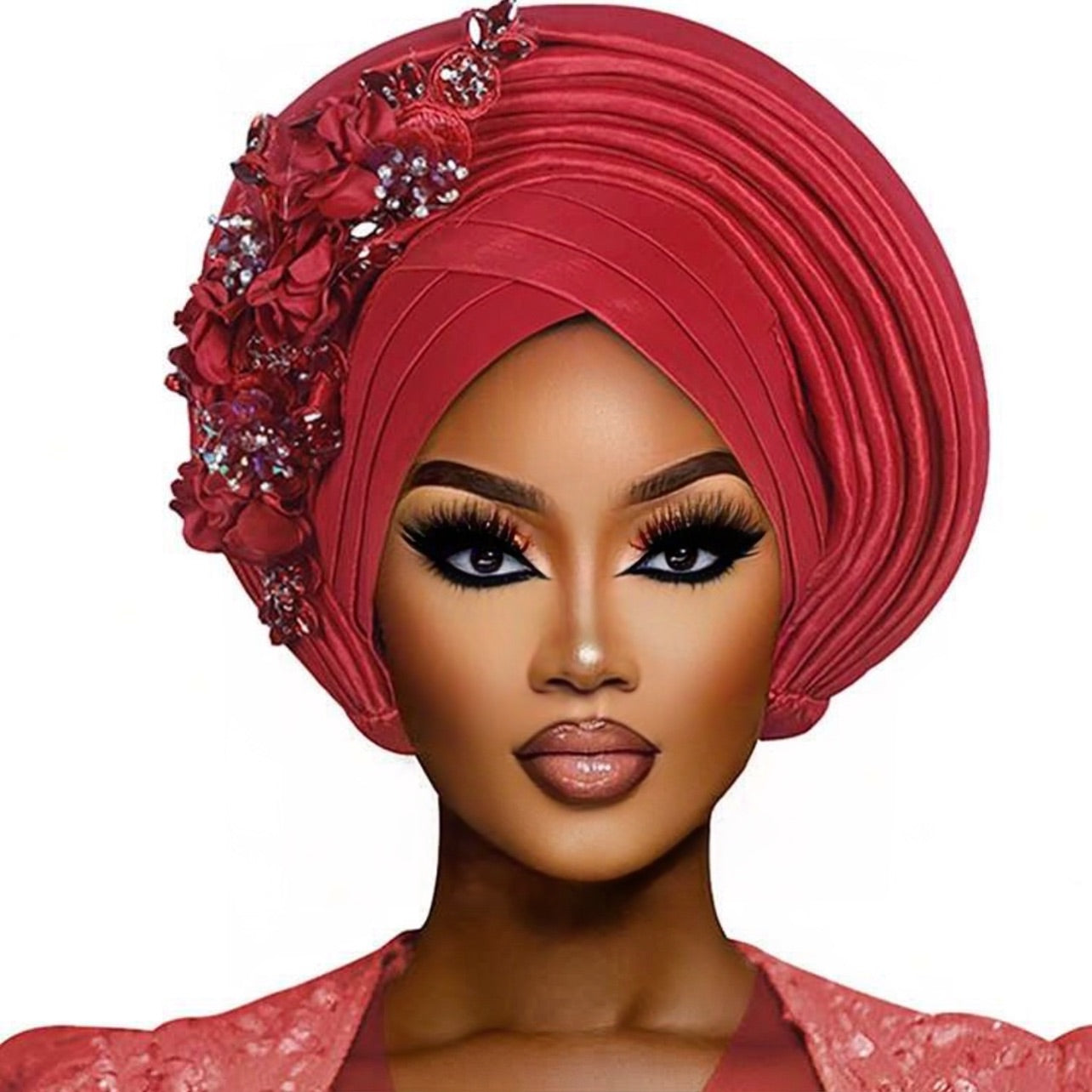 Glitter flowers auto gele