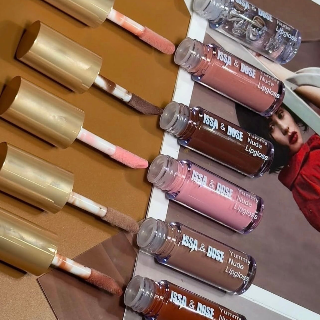 ISSA & DOSE | Yummy nude lips gloss lot de 6