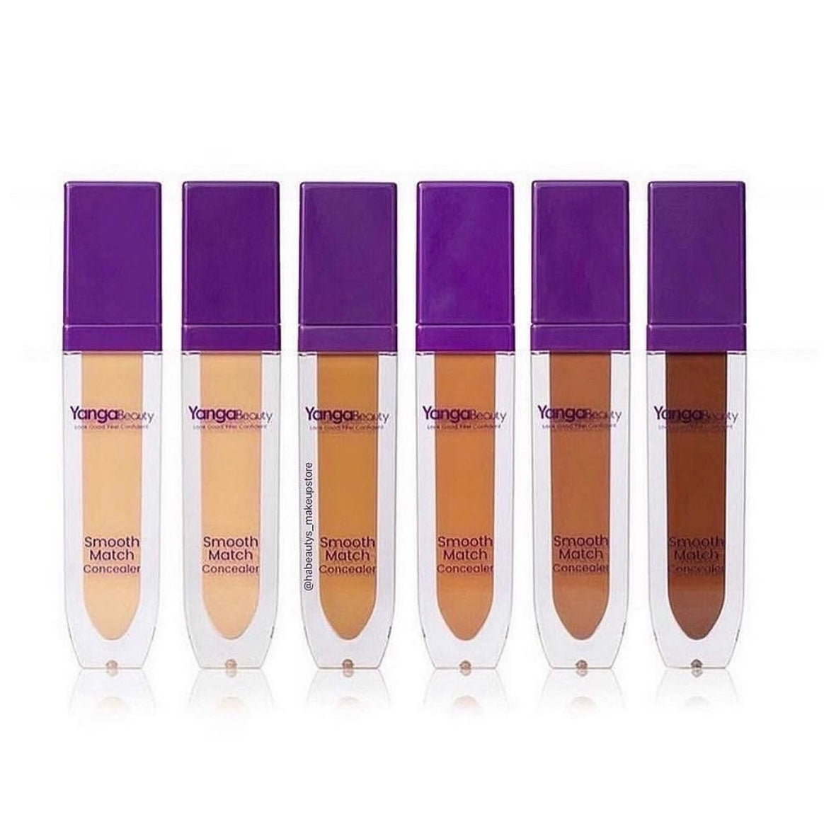 YANGA BEAUTY | Smooth match Lot de 6