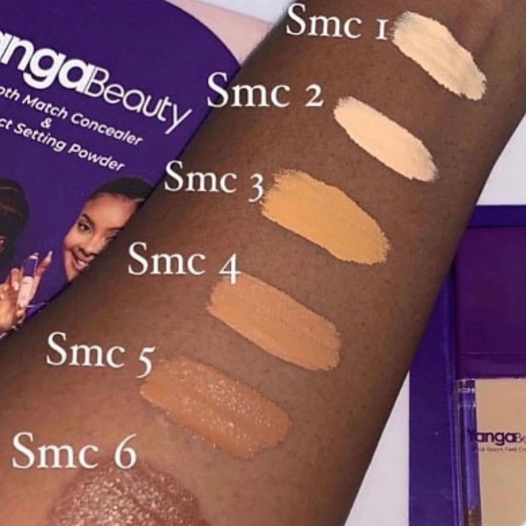 YANGA BEAUTY | Smooth match Lot de 6